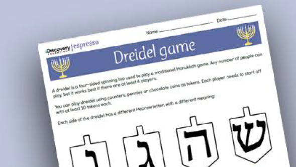 Dreidel activity