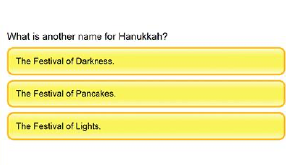 Hanukkah Quiz resource