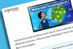 Materials Investigation worksheet